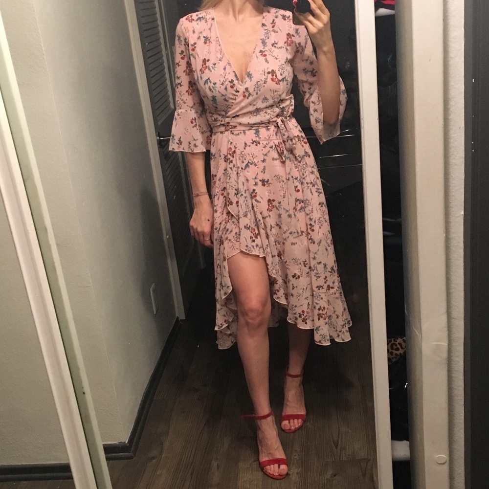 Flower Wrap Dress. New never used.